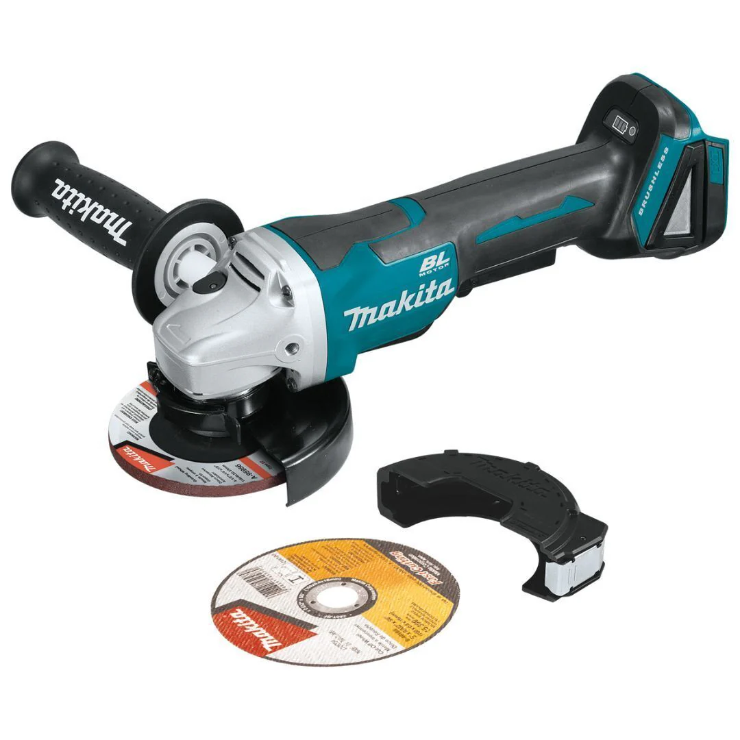 Makita XAG11Z 18V LXT Lithium-Ion Brushless Cordless 4.5 or 5-Inch Grinder