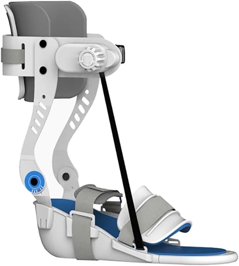 Ankle Fracture Training Brace Ankle Rehabilitation Trainer Full Palm Split Design 75° Angle Adjustable Widened Straps For Foot Drop, Stiff Ankles Stroke Hemiplegia Rehabilitation (Size : Right foot)