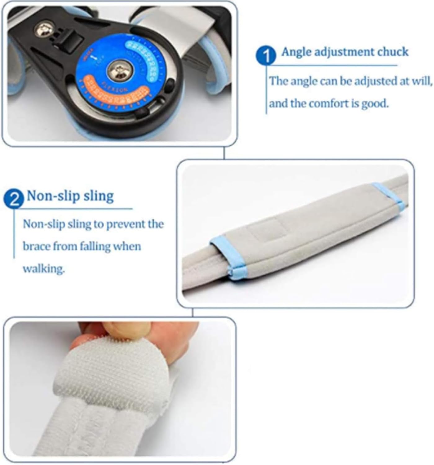 Hinged Elbow Brace Support Adjustable Elbow Orthosis Arm Support Elbow Joint Fixation Brace Orthosis Fracture Protector Post Op Injury Recovery,Right (Left-One Size