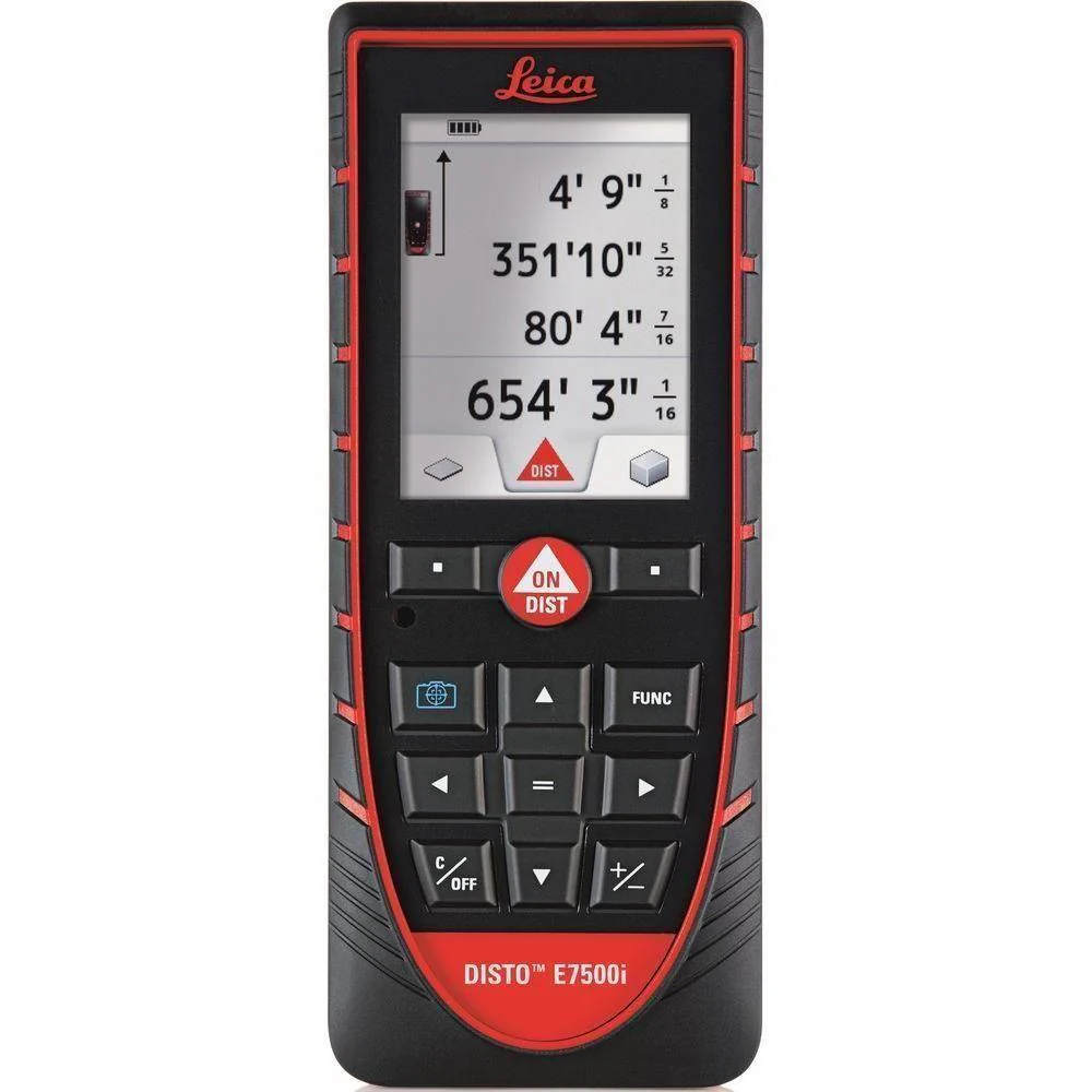 Leica Disto E7500i Laser Distance Meter (Red/Black)