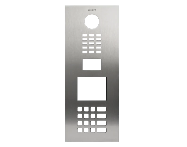DoorBird Front Panel for D21DKV in Stainless Steel V2A