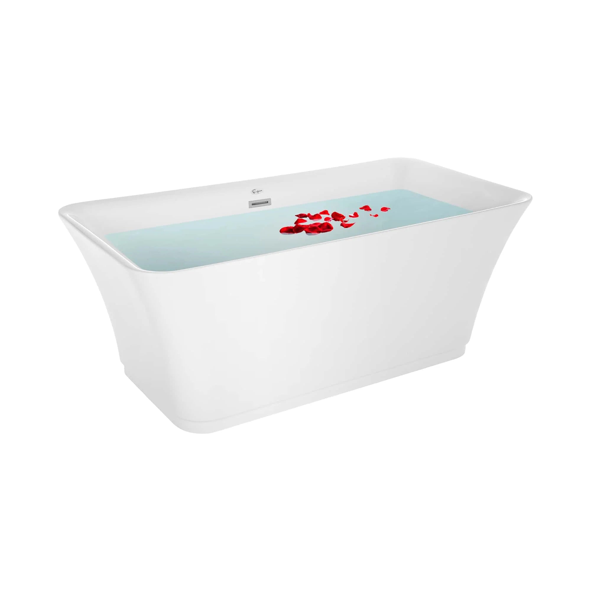 Empava 59-Inch Freestanding Soaking Bathtub (EMPV-59FT1511)