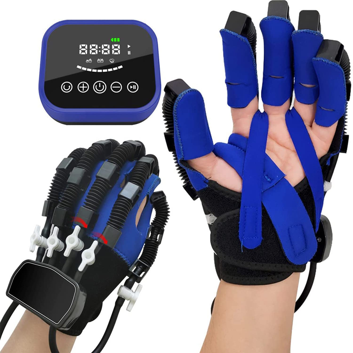 Rehabilitation Robot Gloves Rehabilitative Orthoses Rehab Equipment Hemiplegia Finger Rehabilitation Trainer Stroke Hand Splint Assistive Training Equipment Minimize Spastic