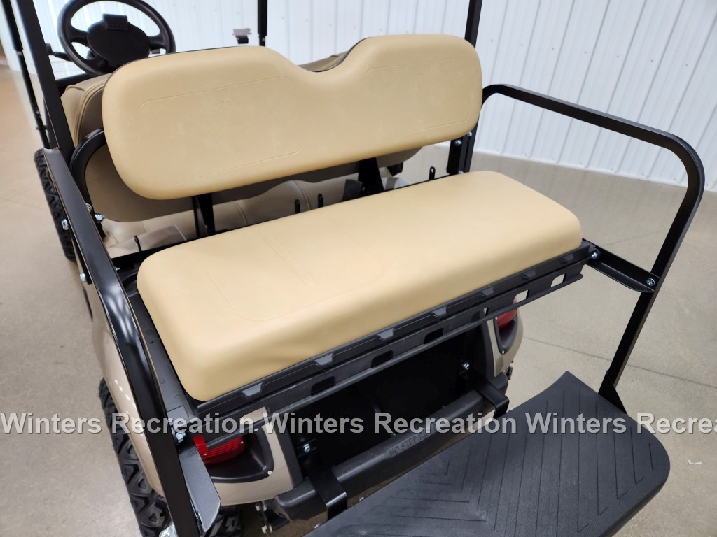 2021 E-Z-GO TXT Electric STREET READY Golf Cart, Almond