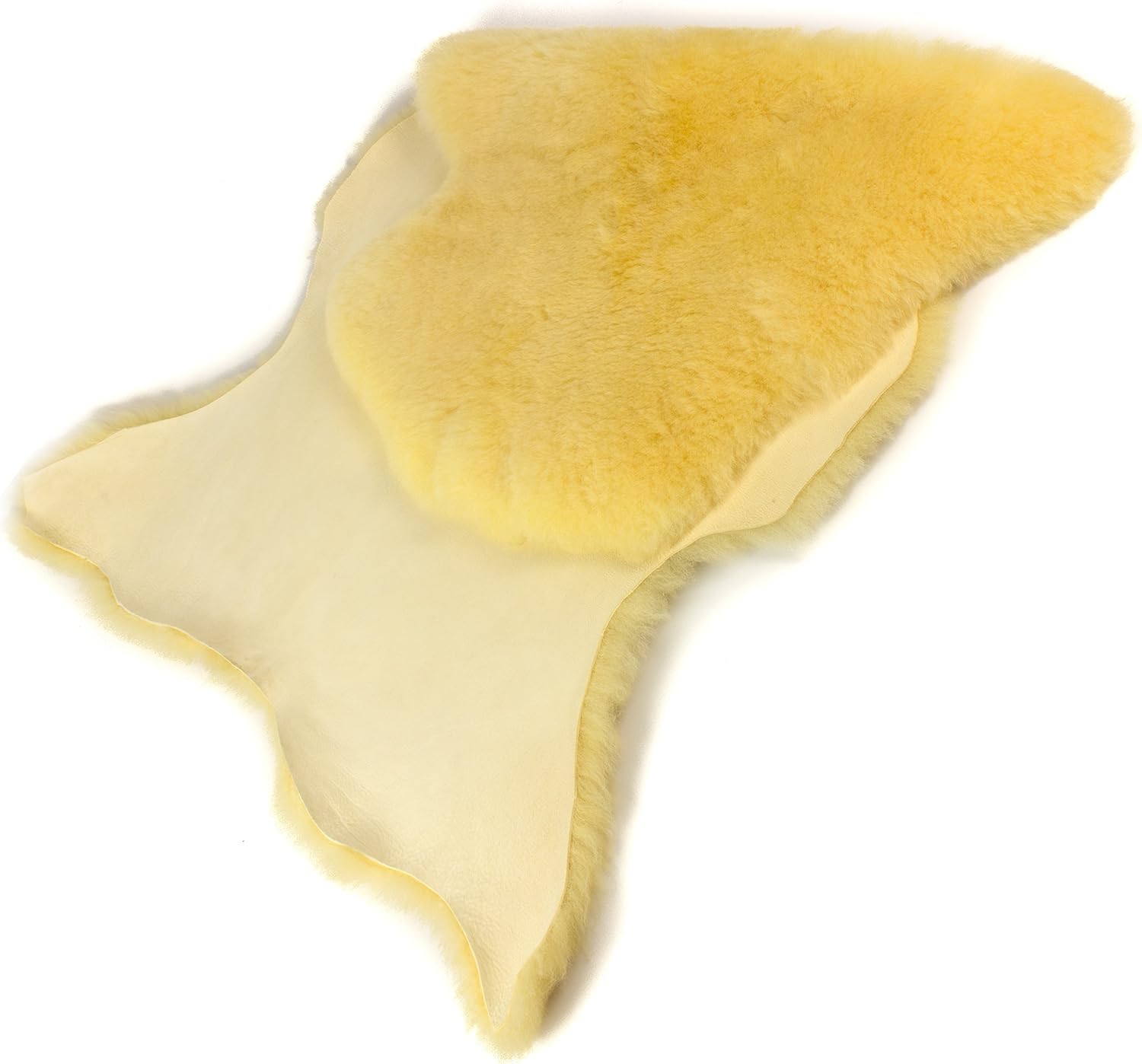 CleanSheep Sheepskin Medical Natural Shape Washable European Quality for Chair or Bed (Regular 3+ Foot)