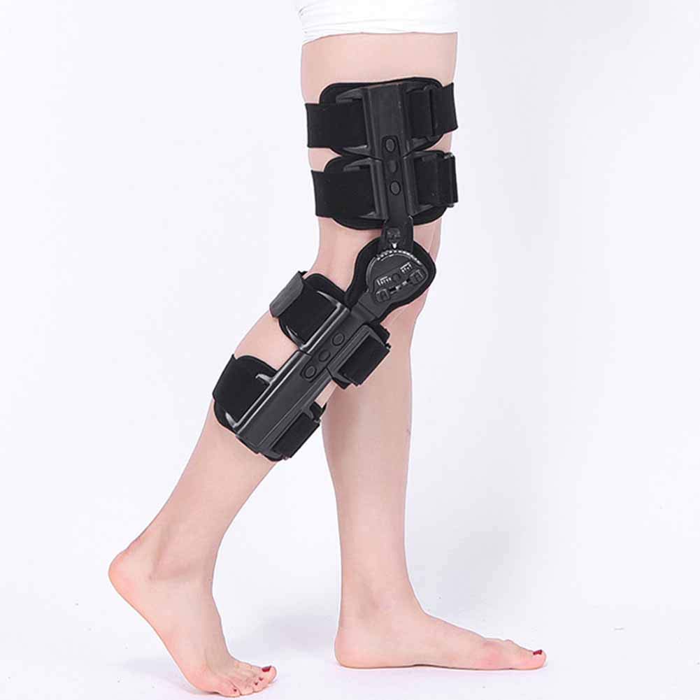 Knee Joint Brace Telescopic Adjustable Fracture Postoperative Fixation Lower Limb Support Orthosis(