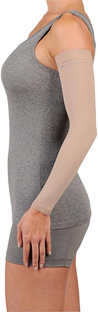 Juzo 07572 20-30 mmHg, Soft, Sleeve, Long, Silicone, Beige - Size I
