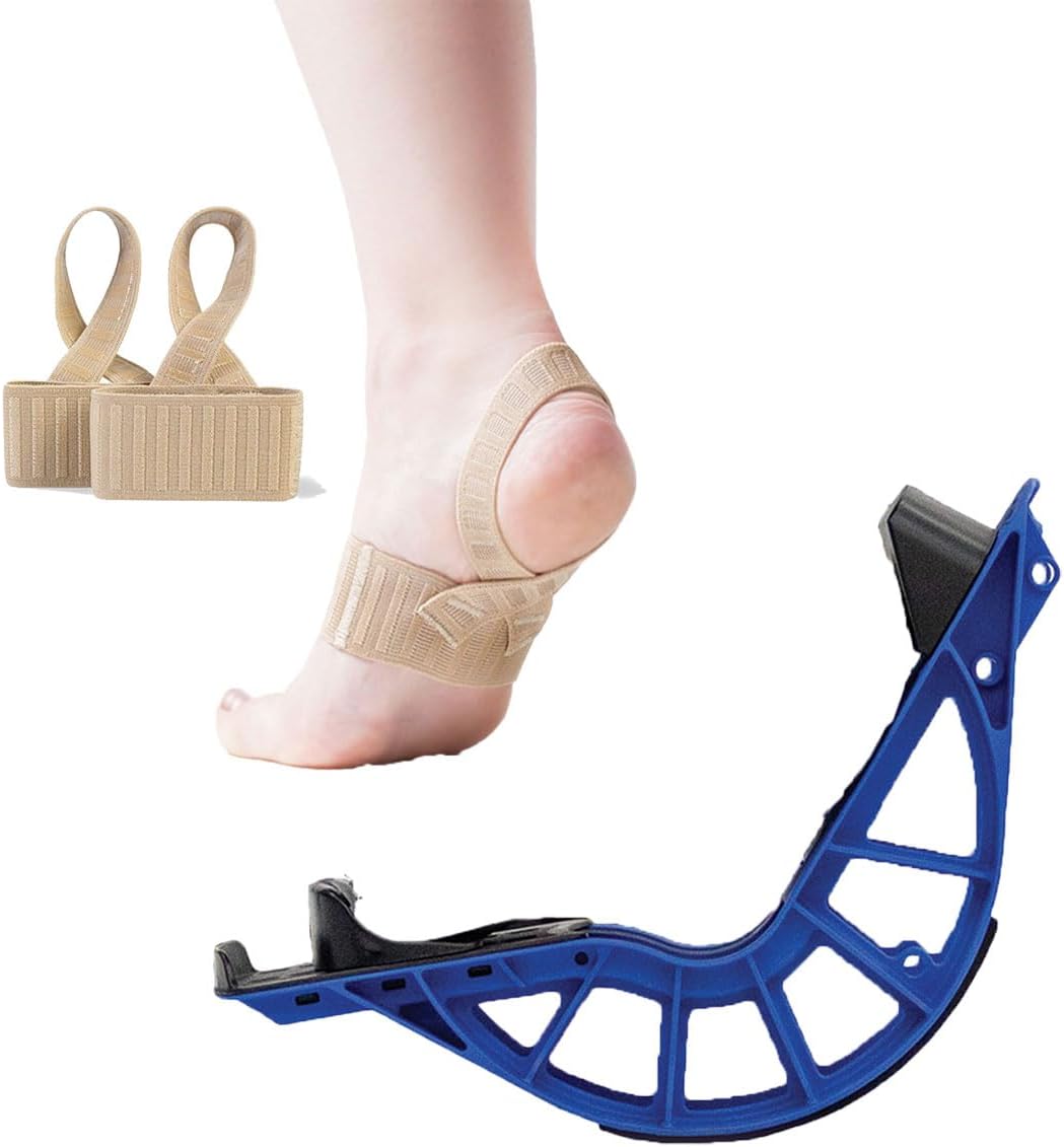 ProStretch Plus Calf Stretcher & Tuli's X Brace Bundle - Plantar Fasciitis & Foot/Heel Pain Relief