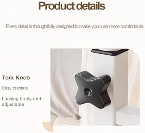 Foldable Desk Table,Over Bed Laptop Trolley Desk Overbed Medical Table Over Chair Table with Wheels Small Overbed Table Adjustable Height with Wheels(Color:White+)