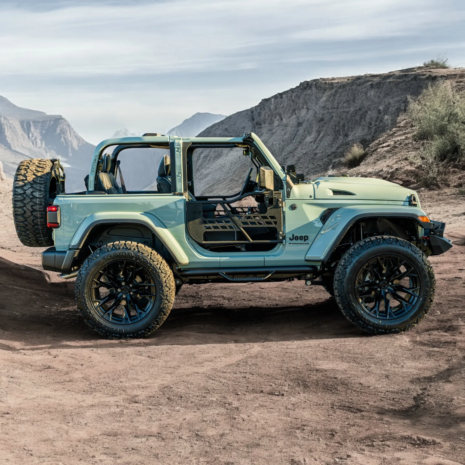 Jeep Wrangler 2dr Pipe Doors 2018-2026