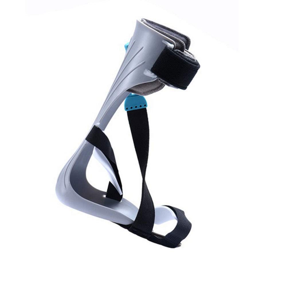 HUANGJUN Drop Orthosis Ankle Support Foot Drop Postural Correction Brace Adjustable Breathable Orthosis Splint - Ideal for Flaccid Foot Drop