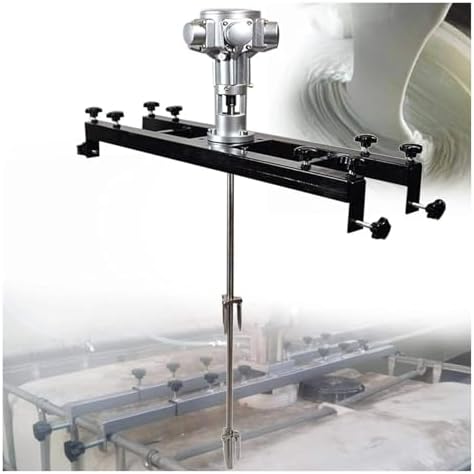 Powerful Pneumatic Paint Mixer Agitator - 1/2HP, 3/4HP & 1HP Tank Mixer Machine, Efficient Paint Stirring Tool with 3 Cylinders for Professional Use