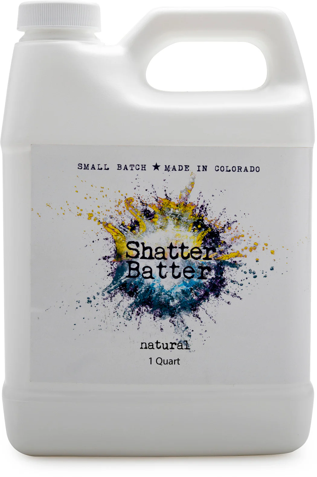 Shatter Batter VG and PEG Blend Shatter Liquidizer (Natural/Unflavored, 1 Quart)