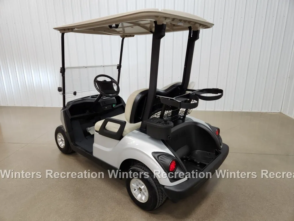 2017 Yamaha Drive 2 Lithium Ion Golf Cart, Silver