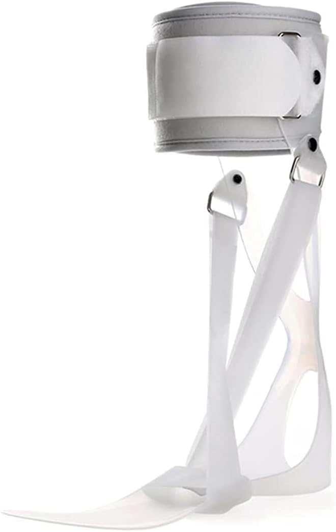 Foot Drop orthosis Posterior Lobe Foot Drop Orthosis Ankle Brace Orthosis Can Be Adjusted to Correct Ankle Varus and Ankle Joint Fixation to Relieve Pain (Color : Left, Size : S)