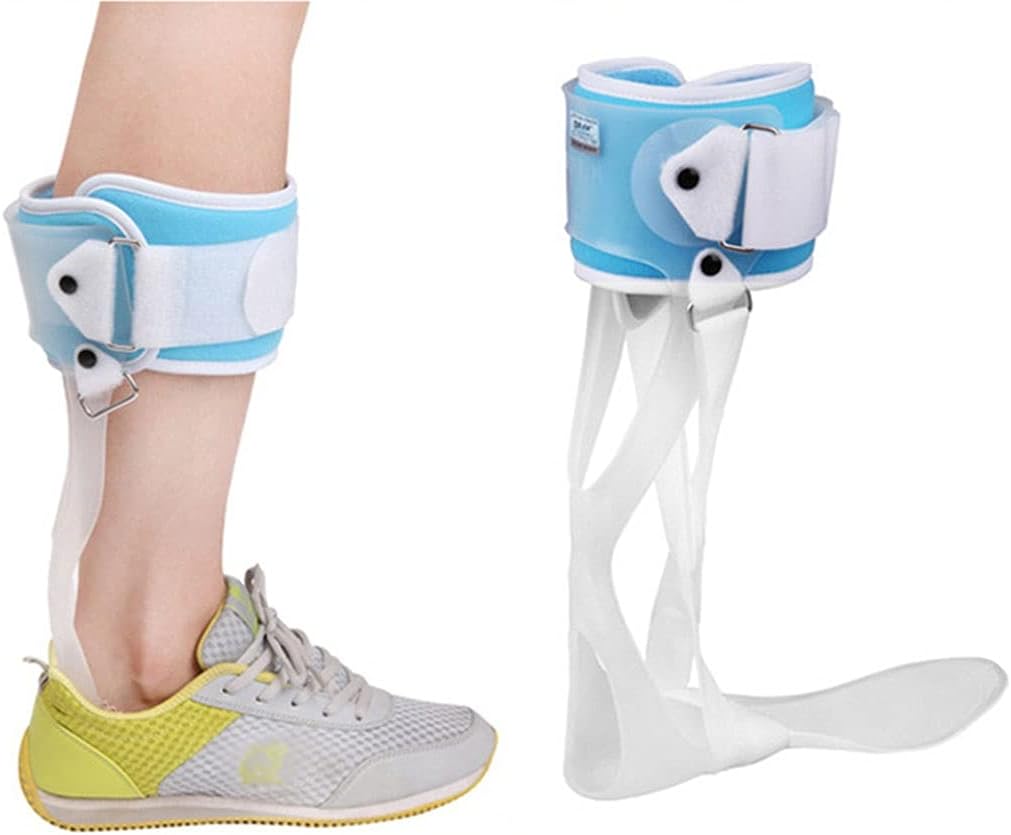 Light Drop Foot Brace - AFO Splint - Ankle Foot Orthosis Support Stabilizer, Improvement Gait, Prevent Falling