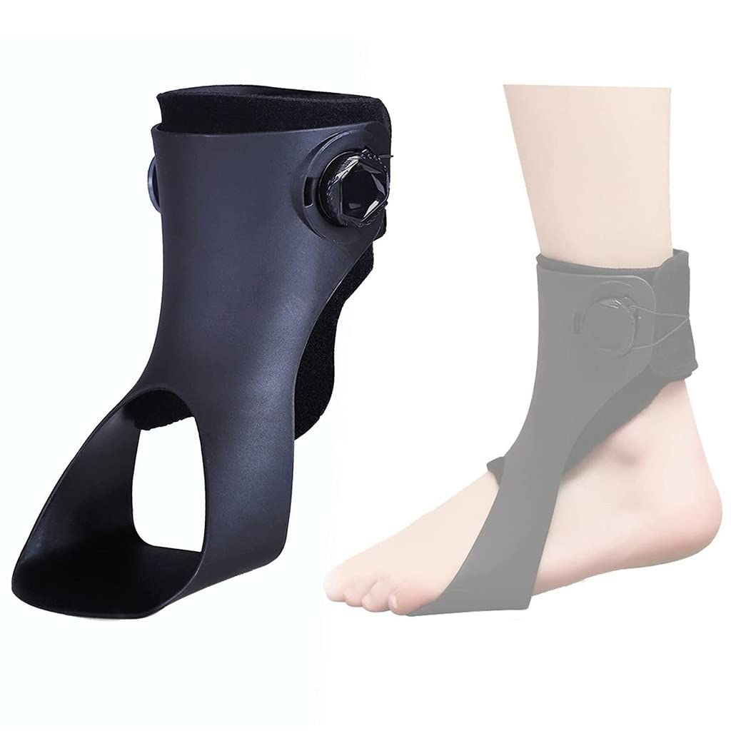 Anklefoot drop orthosis,Adjustable Foot Splint Brace, Drop Foot Support Splint, Foot Drop Support Brace Night Splint Plantar Fasciitis Achilles Tendonitisinjury Recover AnkleFoot Orthosis Left,Medium(