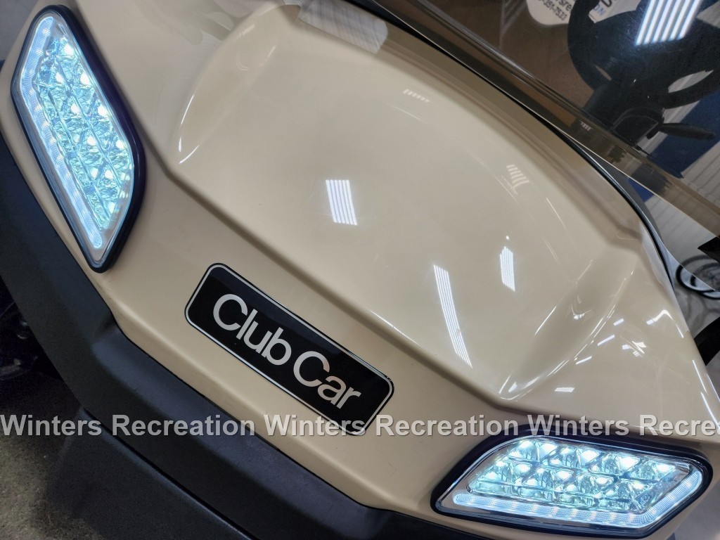 2021 Club Car Tempo Electric STREET READY Golf Cart, Beige