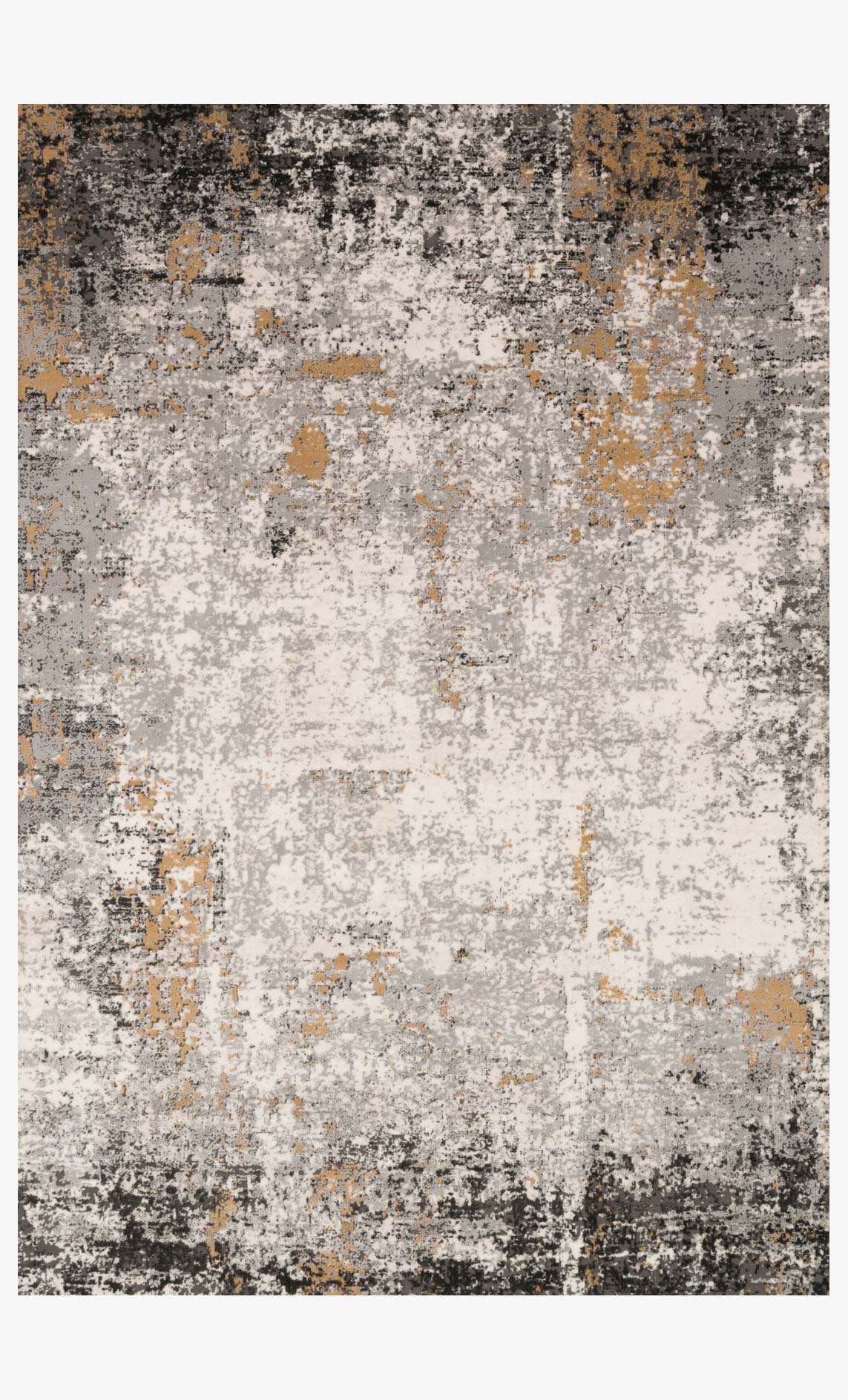 Loloi II Alchemy Collection - - Power Loomed Rug in Granite & Gold (ALC-02)