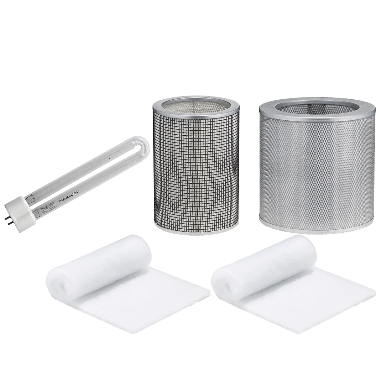 Airpura Prefilter Pk + Carbon + UV Light + HEPA Filter Bundle for UV600/700