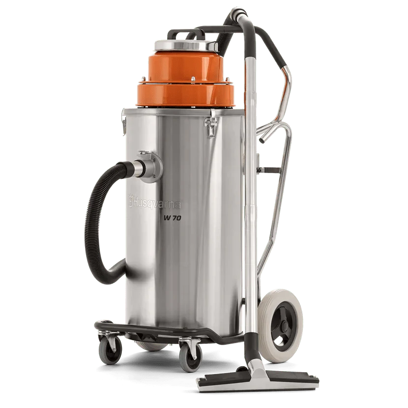Husqvarna W70 Wet Slurry Industrial Canister Vacuum