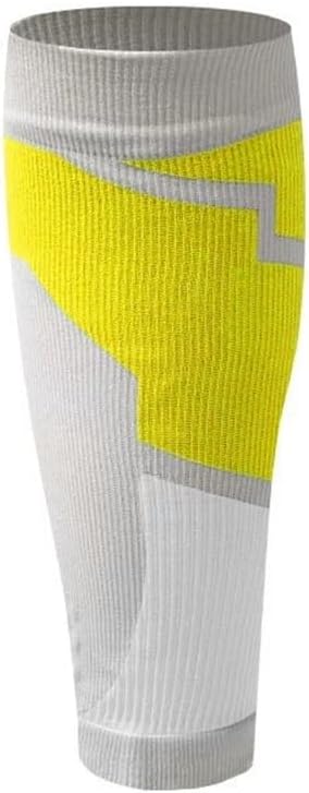 Calf Support Brace Sports Calf Socks Fitness Running Compression Leg Guards(Yellow)