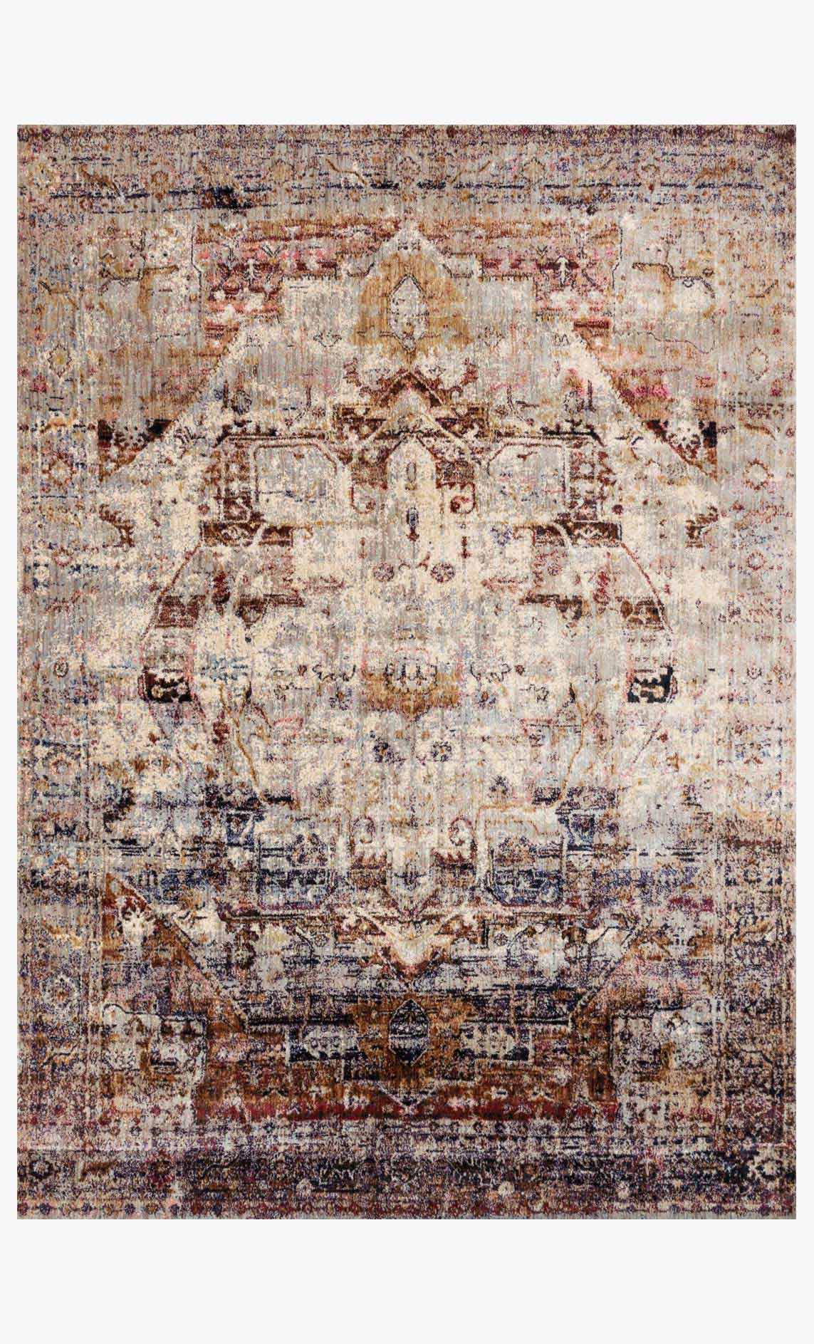 Loloi Anastasia Collection - Transitional Power Loomed Rug in Slate (AF-08)
