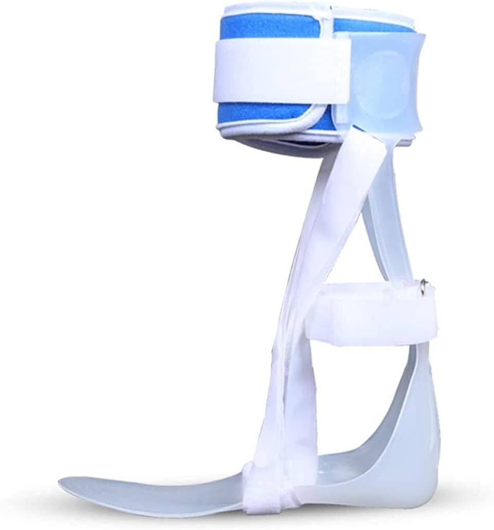 Foot Drop orthosis Ankle Foot Drop Posture Correction Brace Splint Leaf Spring Used for Leg Support Rehabilitation and Posture Correction After an Ankle Injury (Color : Left, Size : M)