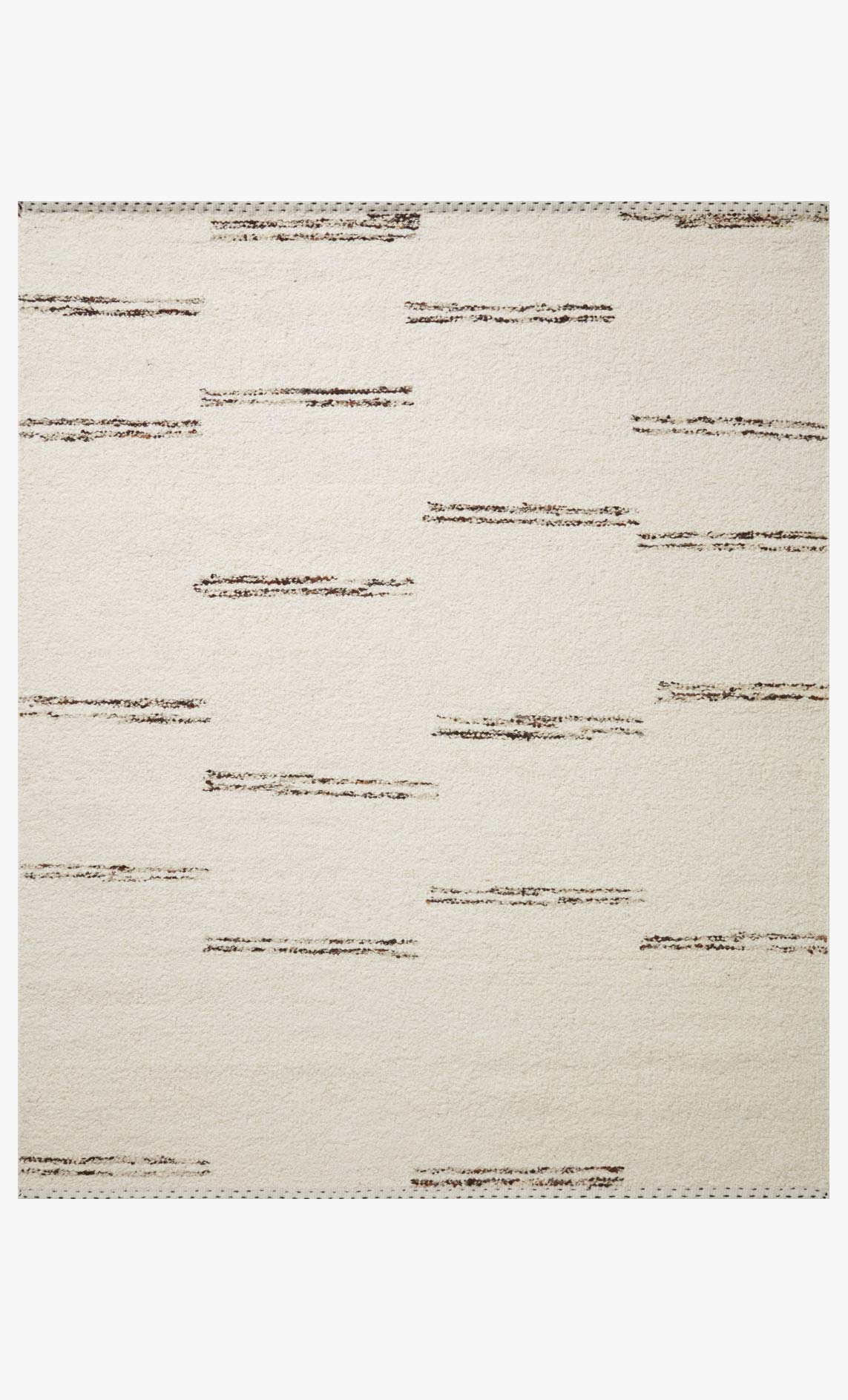 Loloi Roman Collection - Contemporary Hand Woven Rug in Ivory & Granite (ROM-03)