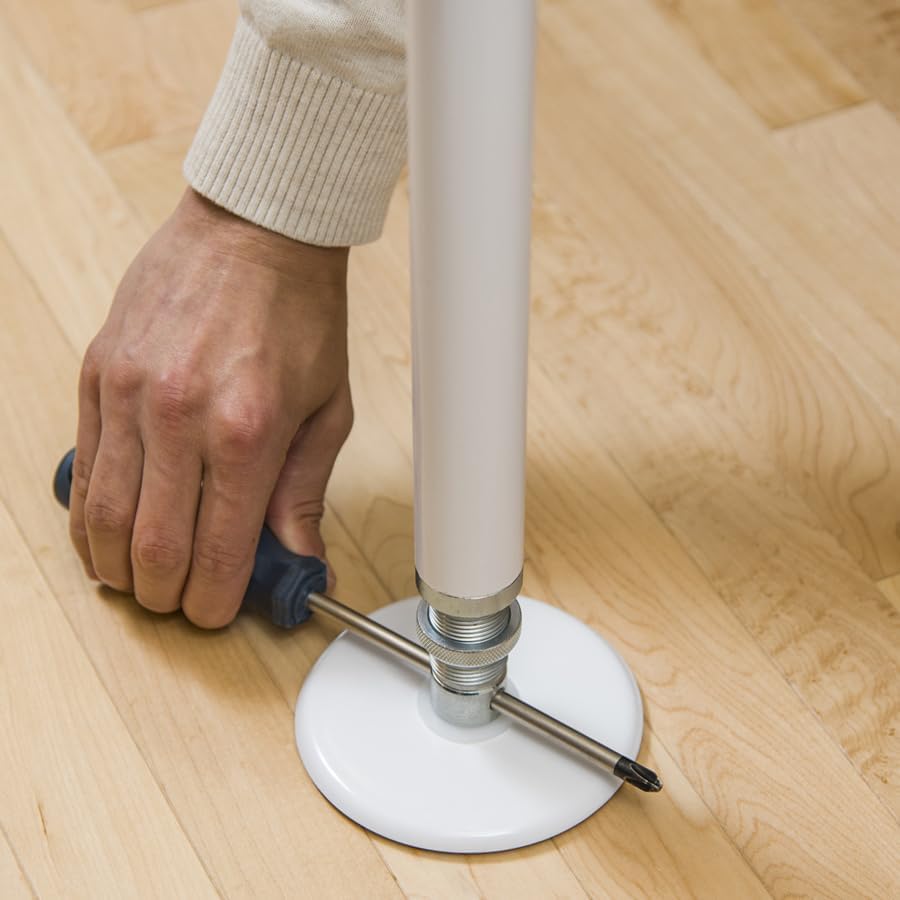 HEALTHCRAFT SuperBar, (8-Feet) Transfer Pole with Pivoting Grab Bar (16