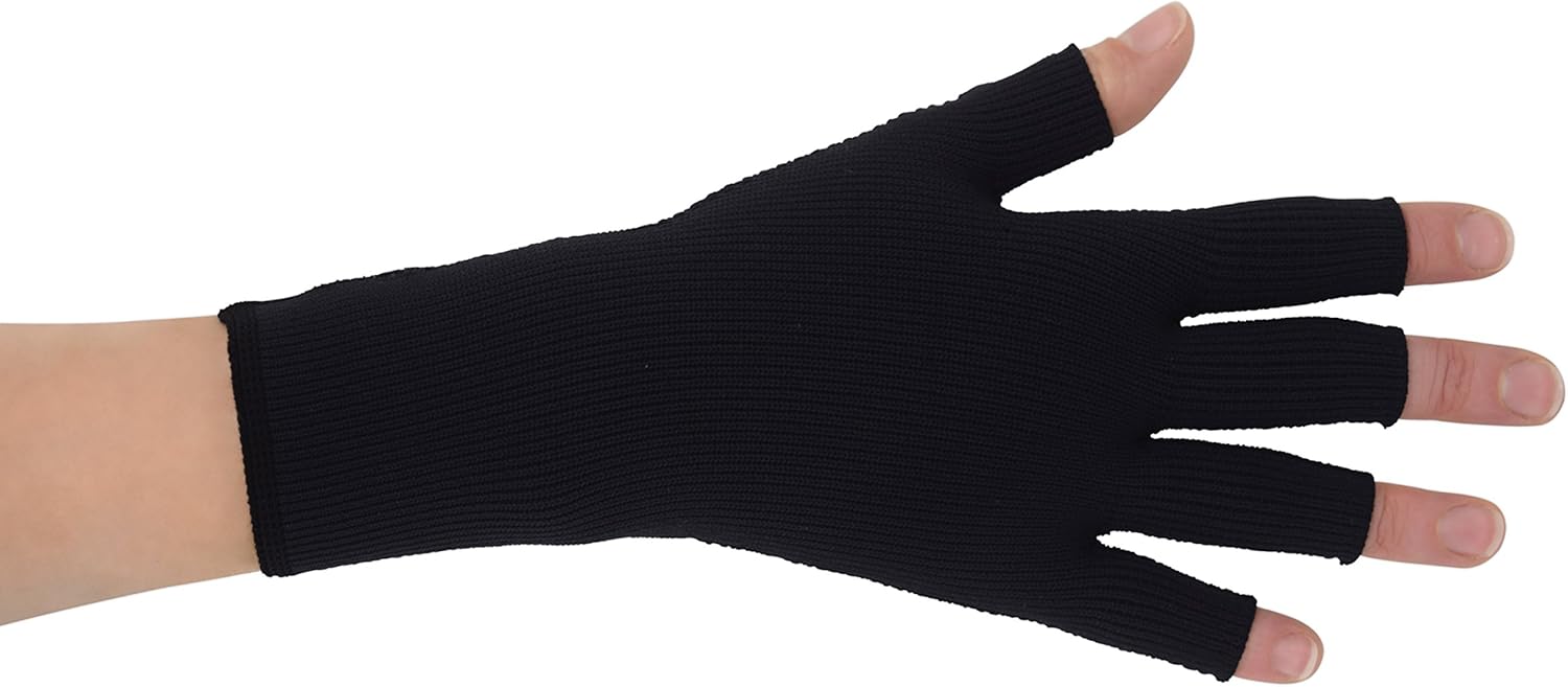 JOBST Bella Strong Ready-to-Wear Glove, 20-30 mmHg, Black, SZ 6