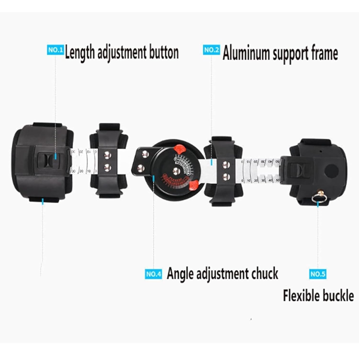 Hinged ROM Elbow Brace Support Unisex,Adjustable Elbow Splint Immobilizer for Tendonitis, Tennis & Golfer's Elbow, Arthritis, Bursitis, Arm Injury Recovery,Right (Right