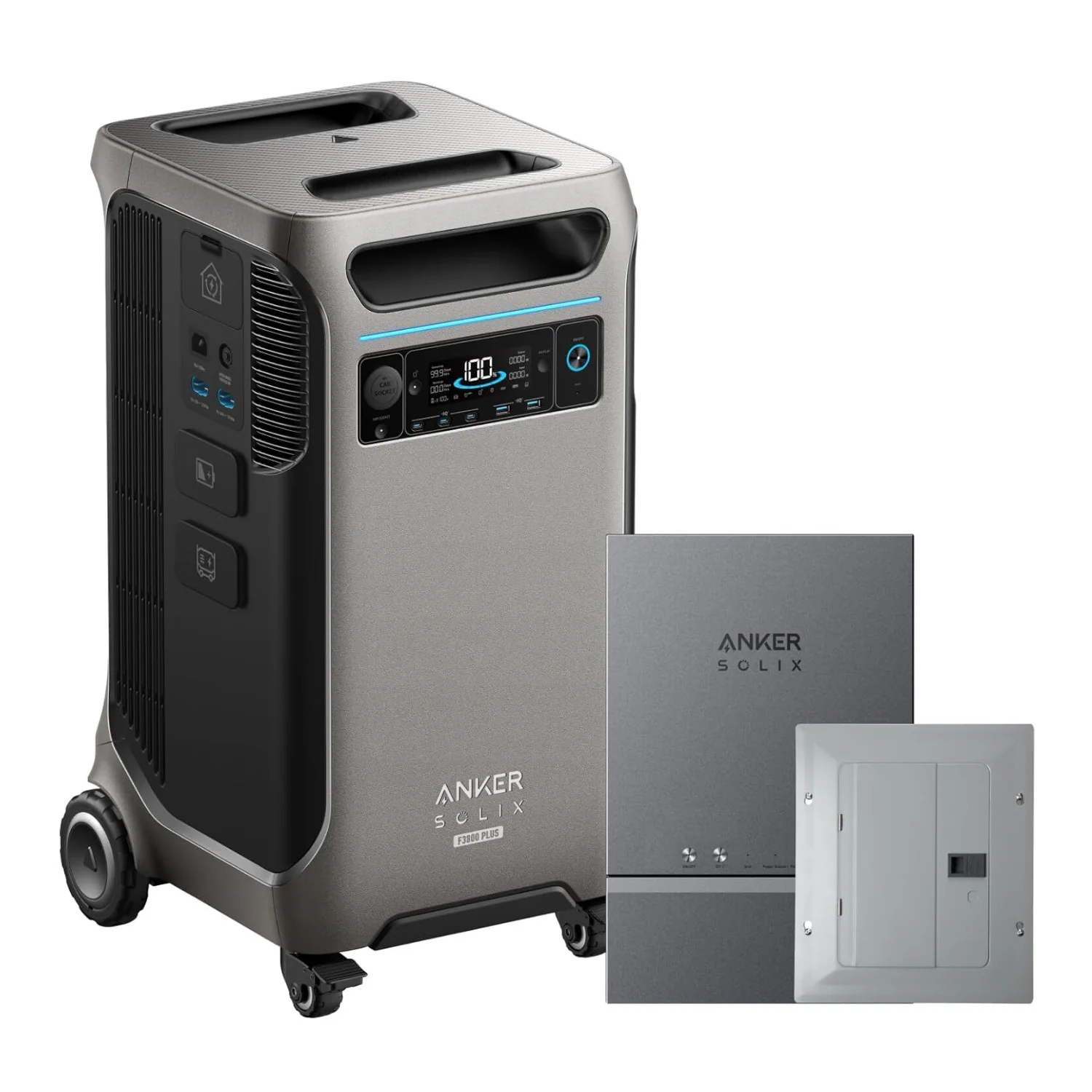 Anker SOLIX F3800 PLUS Portable Power Station with Smart Home Power Kit