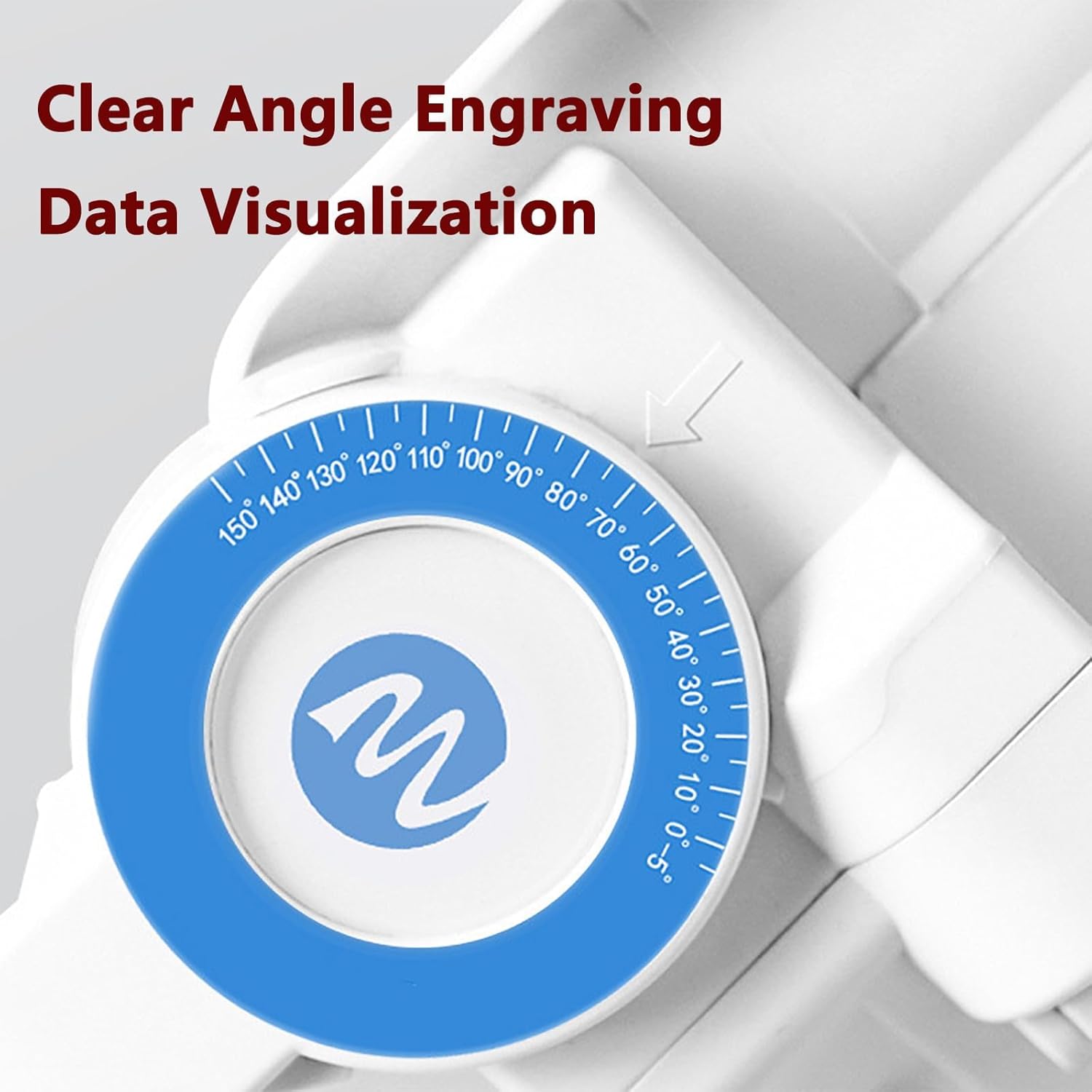 Manual / Electric Elbow Joint Stretching Trainer, with Hollow Design, Elbow Joint Stretching Rehabilitation, Data Visualization, 3 Speeds and -5°-150° Activity Angle Adjustable for Damage