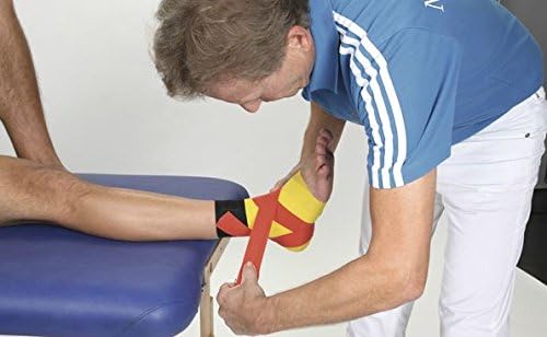 LEUKOTAPE K 3 Inch X 5.4 Yard, Red (Pack of 5)