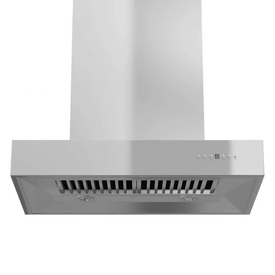 ZLINE 36-Inch Remote Dual Blower Stainless Wall Range Hood with 700 CFM Motor (KECOM-RD-36)