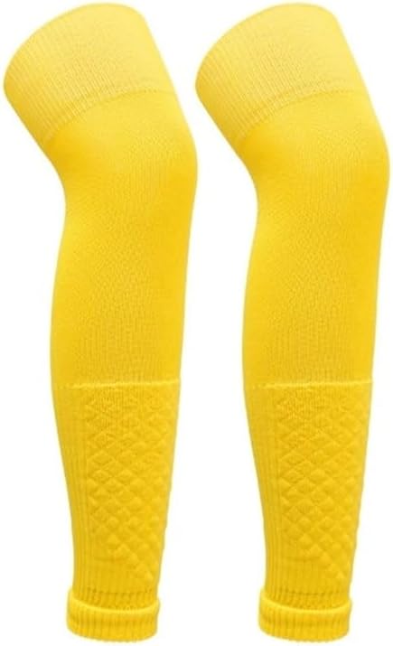 Calf Support Brace Long Leg Over Knee Football Socks Men's Sports Calf Protection