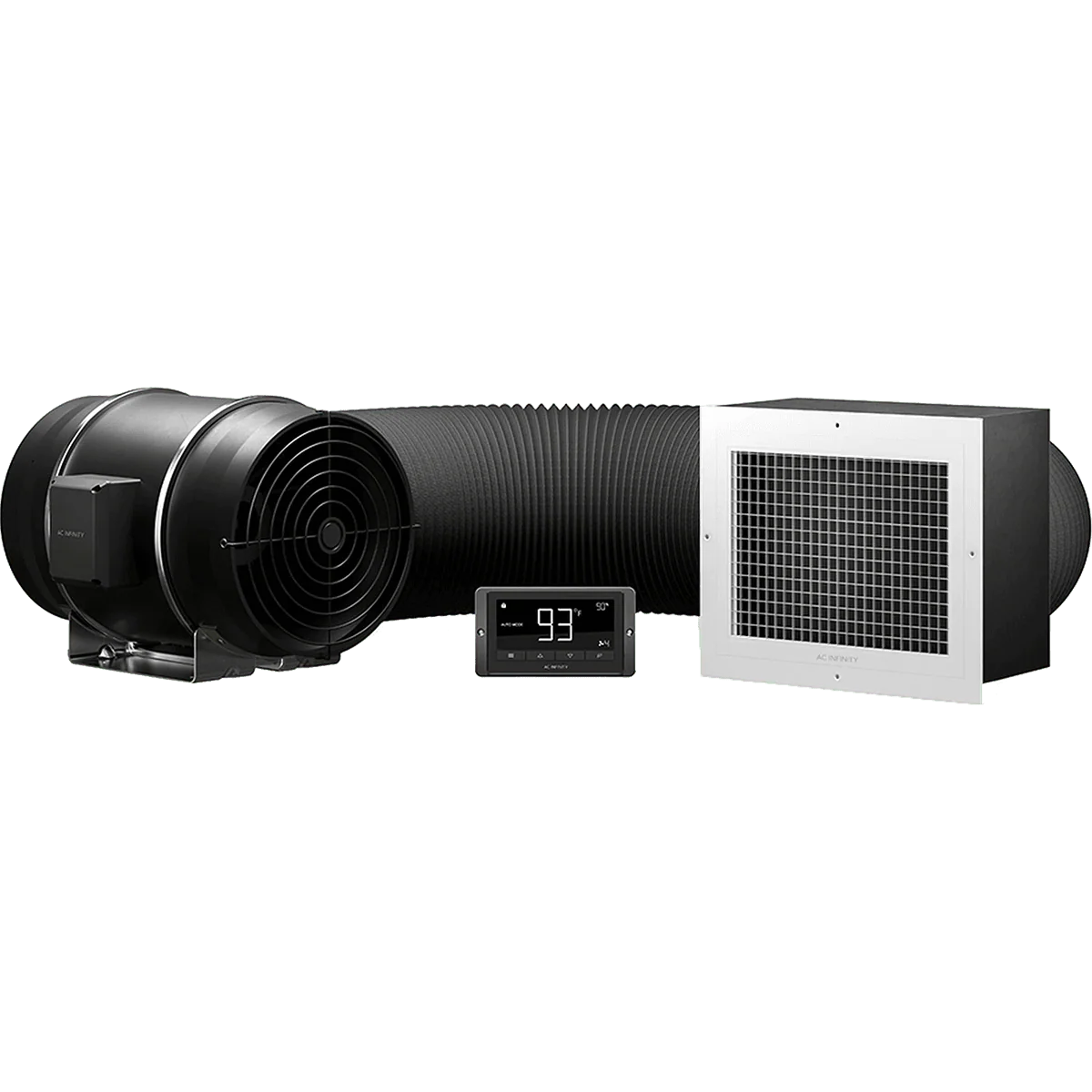 AC Infinity CLOUDWAY T10 Whole House Fan w/ Temperature & Humidity Controller