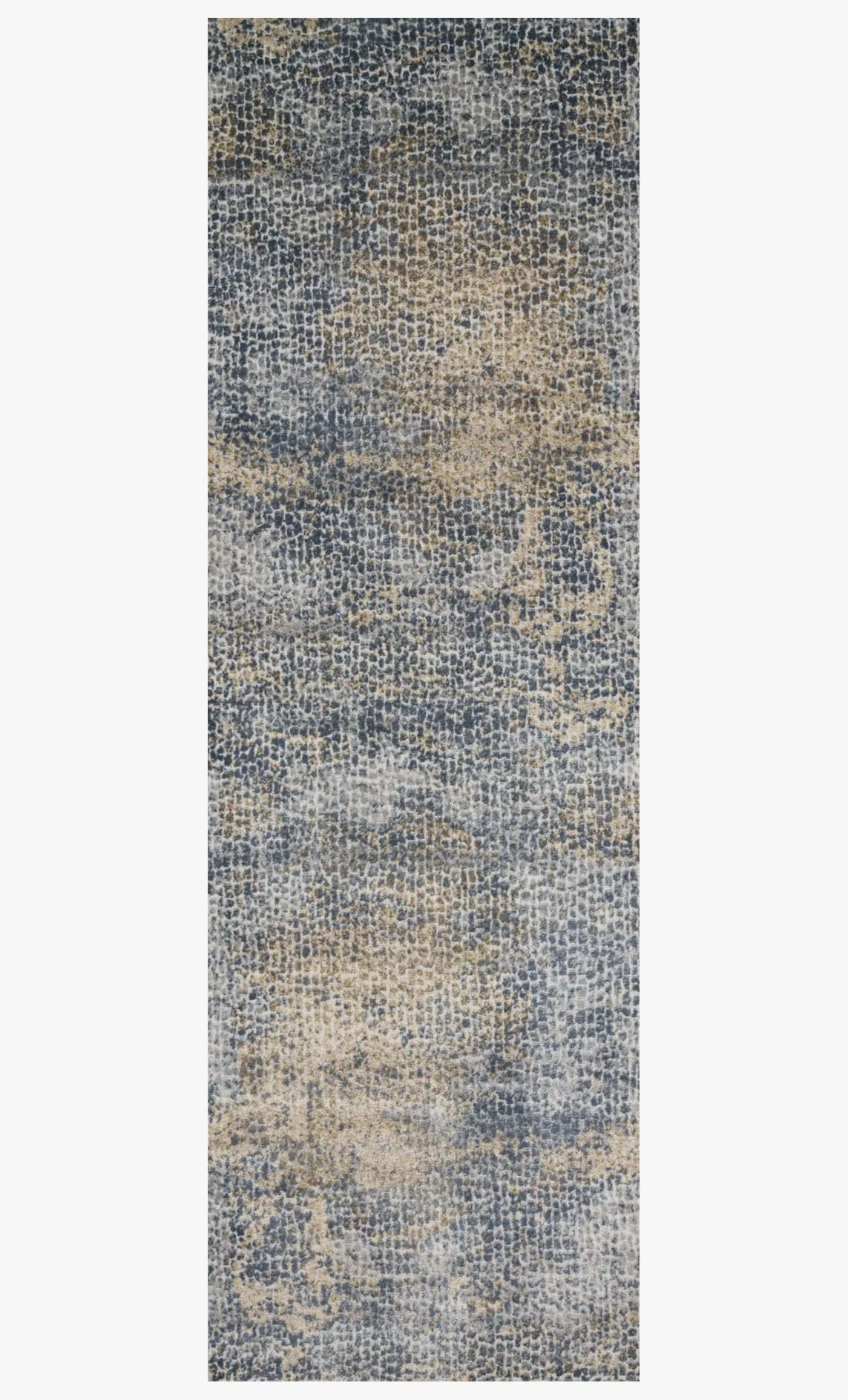 Loloi Patina Collection - Transitional Power Loomed Rug in Ocean & Gold (PJ-05)