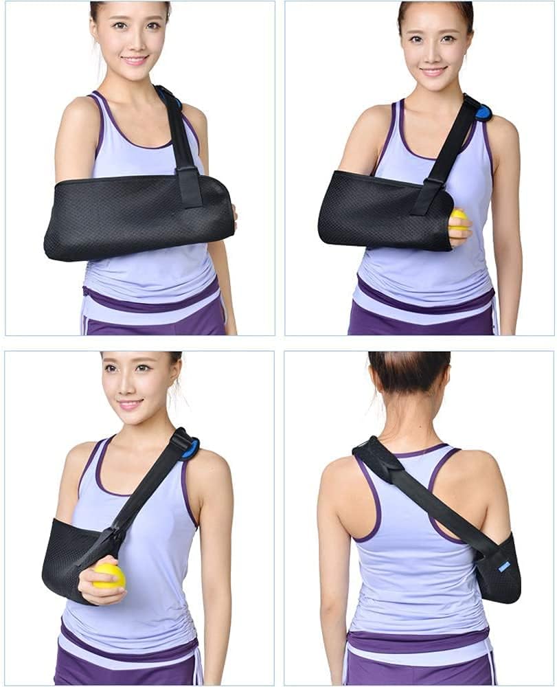 arm Sling Shoulder Sling arm Brace arm Sling Shoulder immobilizerZHANGDONGArm Sling Shoulder Brace,Shoulder Sling Arm Brace with Thumb Support,Rotator Cuff Support Brace,Can Adjustable Sling7.30(Colo
