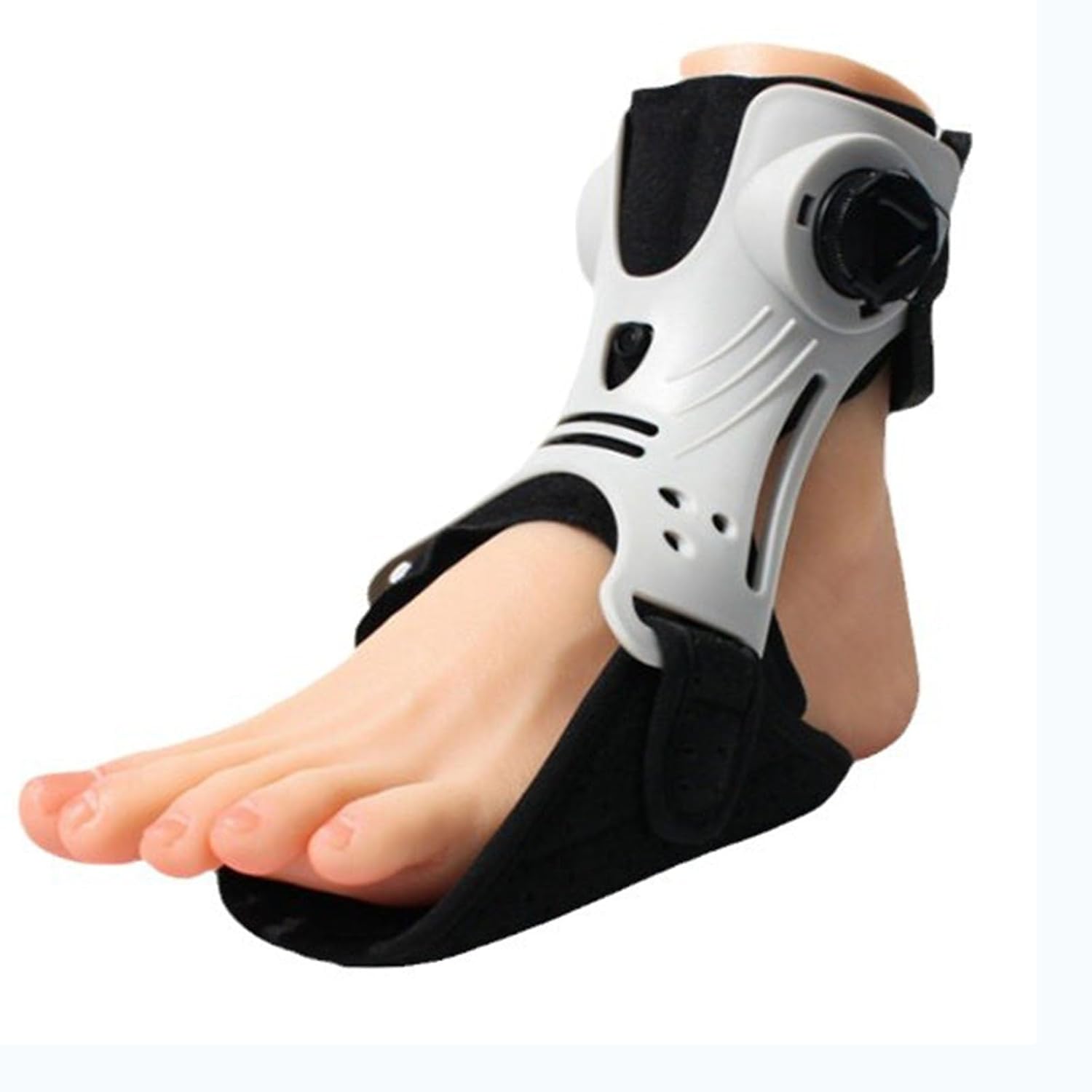 SFKLYU Drop Foot Brace Orthosis Foot Up Ankle Foot Orthosis Support with Inflatable Airbag for Sprains, Tendonitis, Sprained Ankle, Foot Training Equipment
