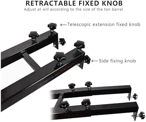 Adjustable Electric Paint Mixer with 65-125 cm Telescopic Bracket, Automatic Mixing Equipment, 1000L Stirring Capacity, Perfect for Home & Professional Use