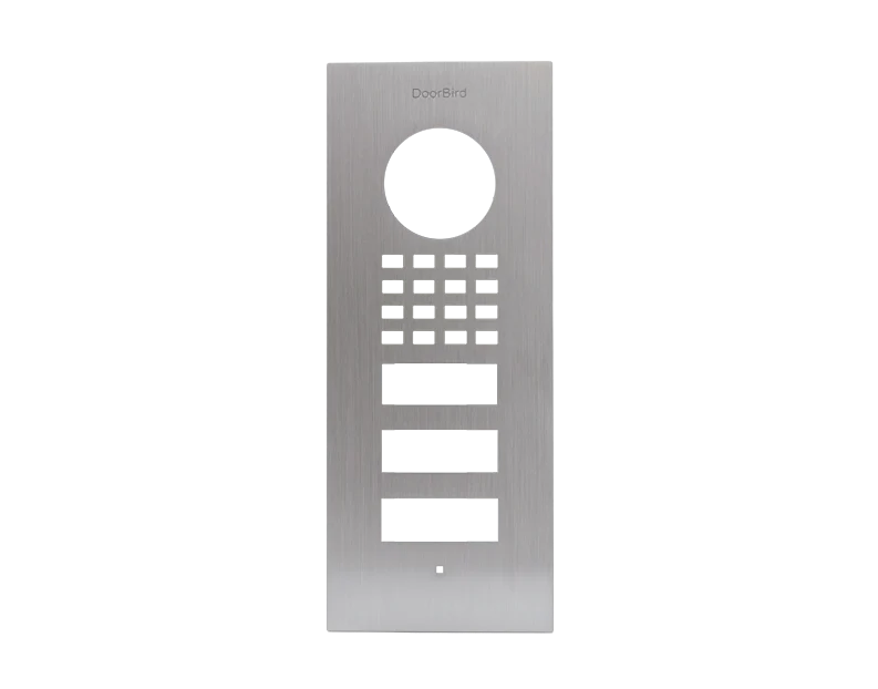 DoorBird Front Panel for D1102V Flush-Mount in Stainless Steel V4A