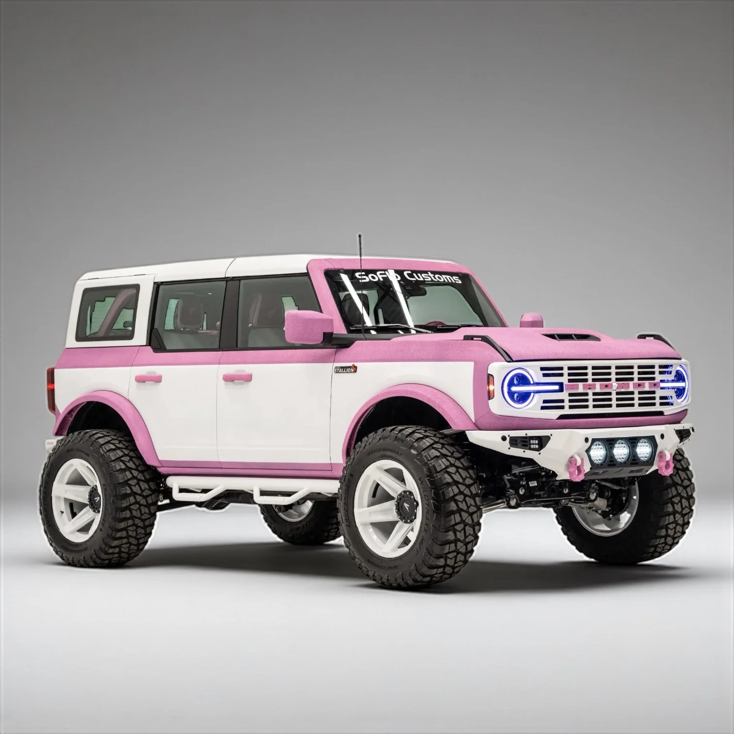 Ford Bronco Baja Front Bumper w/ Lights 2021-2026