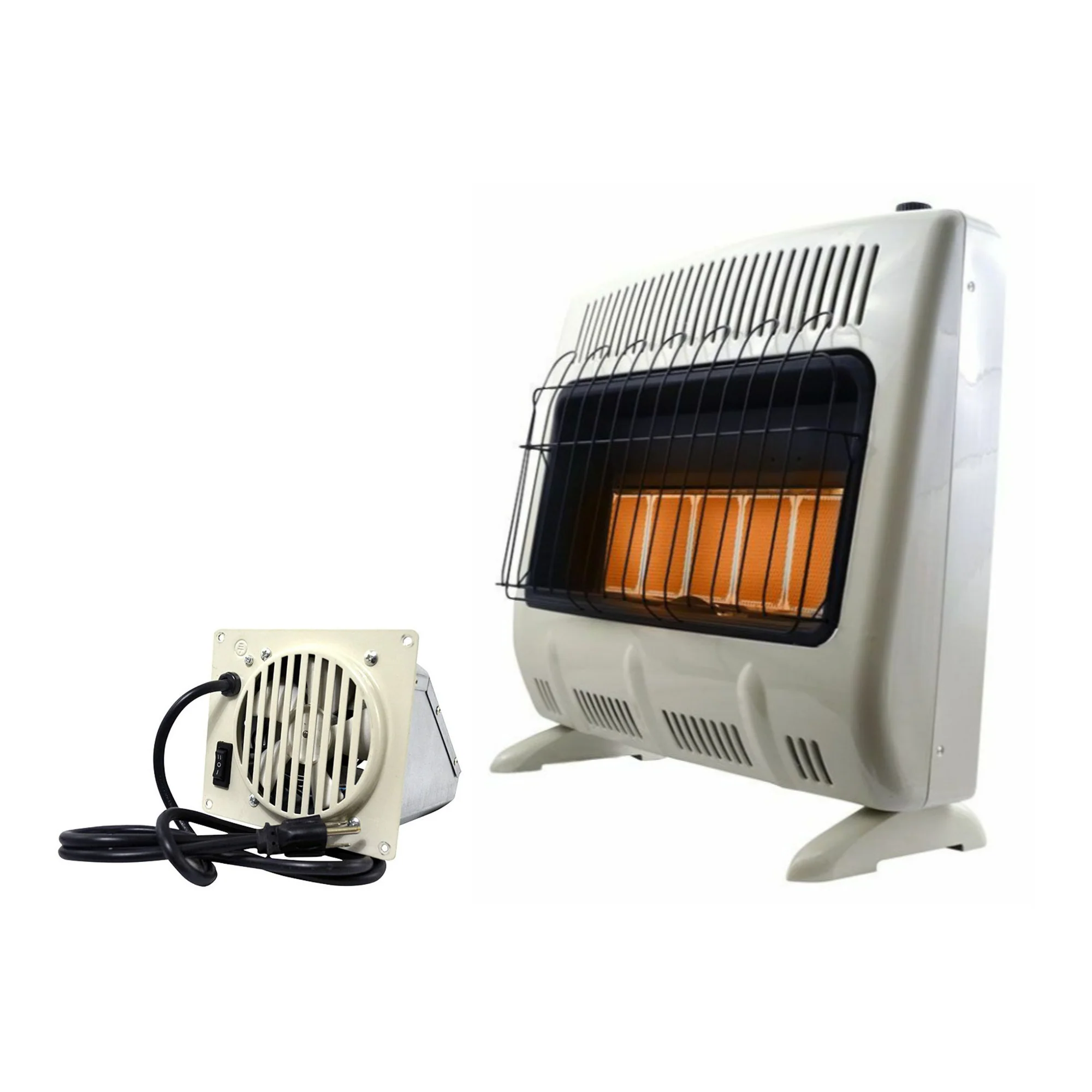 Mr. Heater Vent Free 30,000 BTU Radiant Propane Heater with Fan Blower