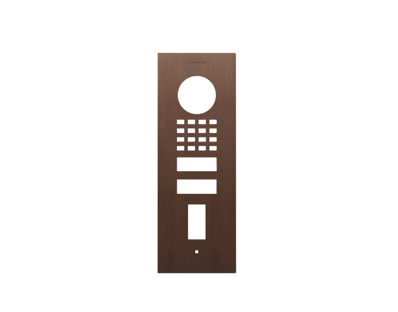 DoorBird Front Panel for D1101FV Fingerprint 50 Flush-Mount in Architectural Bronze
