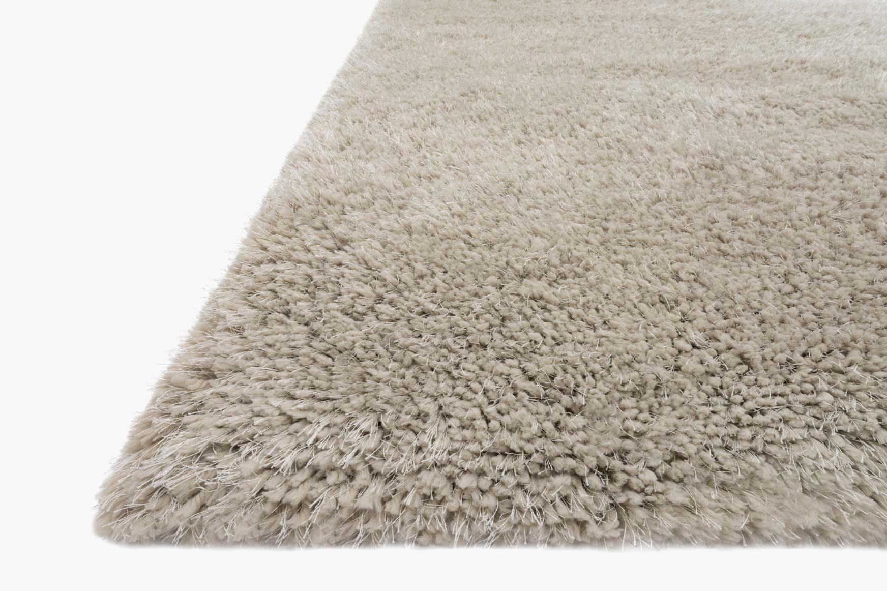 Loloi II Mila Shag Collection - Shags Hand Tufted Rug in Grey (MIL-01)