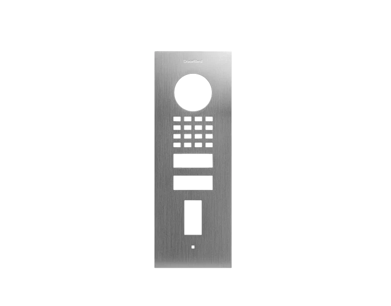 DoorBird Front Panel for D1101FV Fingerprint 50 Flush-Mount in Stainless Steel V2A