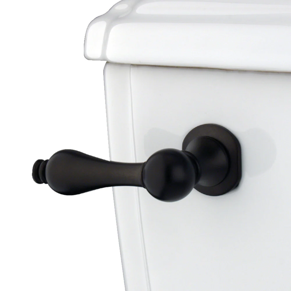 Kingston Brass Victorian Front Mount Toilet Tank Lever, Left/Right Installation, Oil Rubbed Bronze (KTAL5)