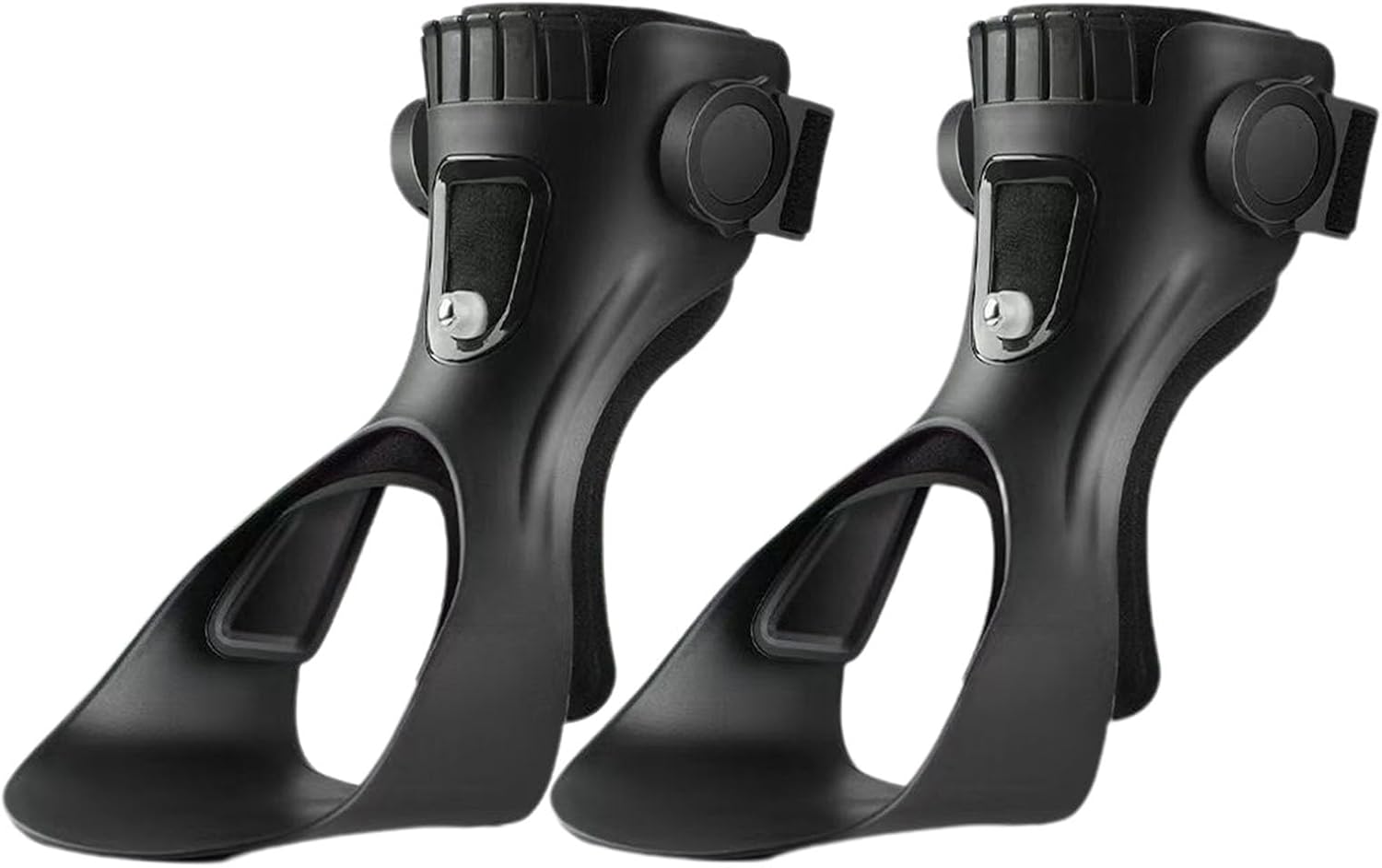 SFKLYU Lightweight Foot Support, Drop Foot Brace, Foot Drop Orthosis Ankle Brace Support for Hemiplegia Stroke Varus Foot Improve Walking Gait,A2,L